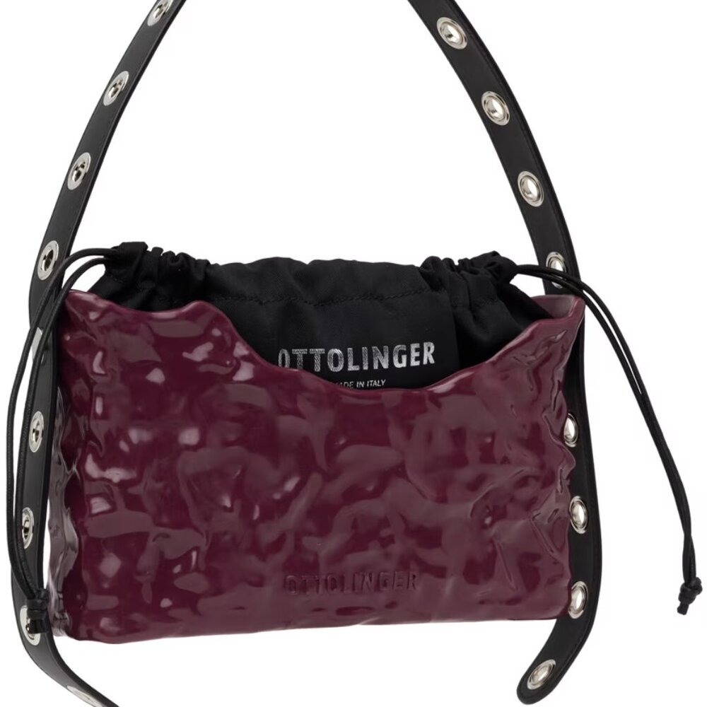 Ottolinger Purple Signature Baguette Bag